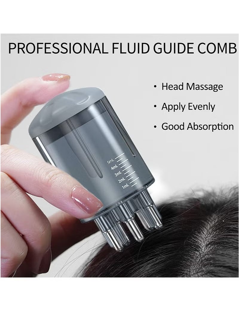 Minoxidil Applicator Kit -Scalp Comb Dispenser Oil Bottle and Brush for Hair Regrowth Treatment for Hair Loss Oil Neo Hair Cream - Image 1