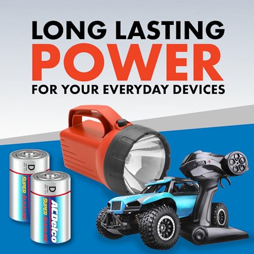 PowerMax ACDelco 8-Count D Batteries, Maximum Power Super Alkaline Battery for Home and Office, 7-Year Shelf Life, Reclosable Packaging - Image 5