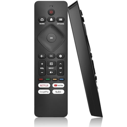 Amiroko Universal Remote Control for Philips Android/Google TV, Replacement for Philips Smart TVs (No Voice Function) - Image 1