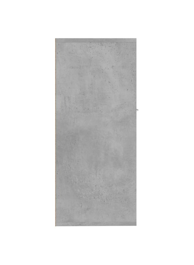 فيداكسل خزانة جانبية لون رمادي أسمنتي 88×30×70 سم خشب صناعي 800679 - Image 3