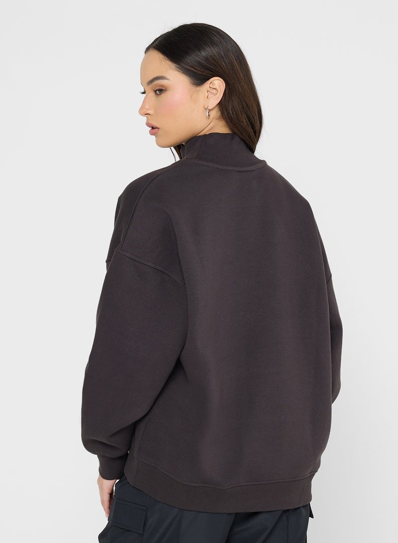 Reebok Harper Roll Neck Sweatshirt - Image 2