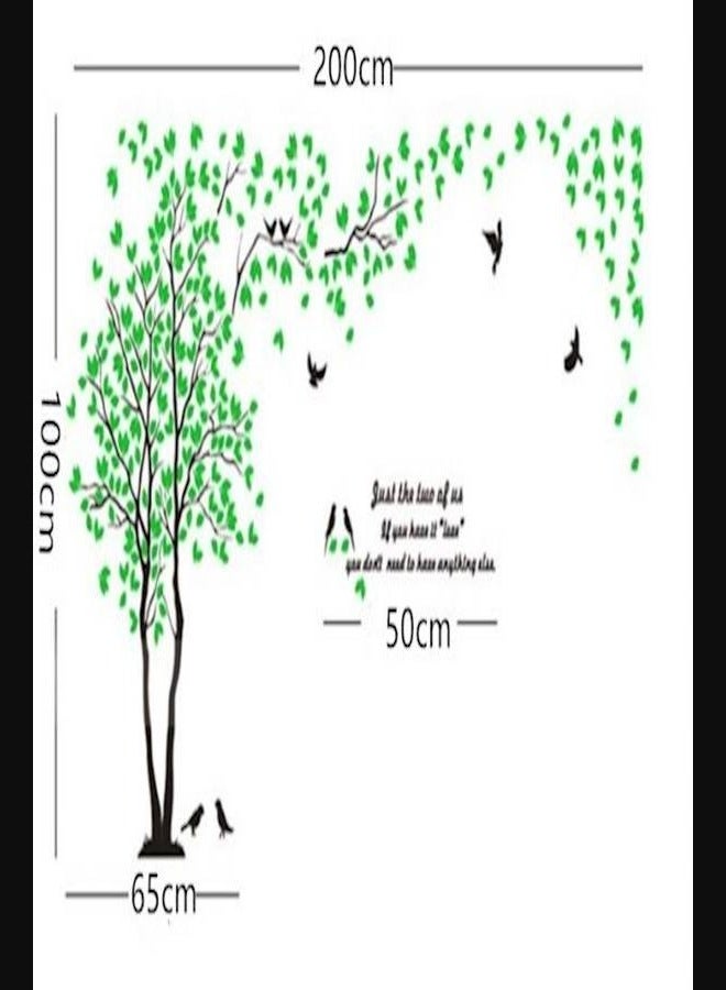 Acrylic Tree Decorative 3D Wall Sticker - Image 2