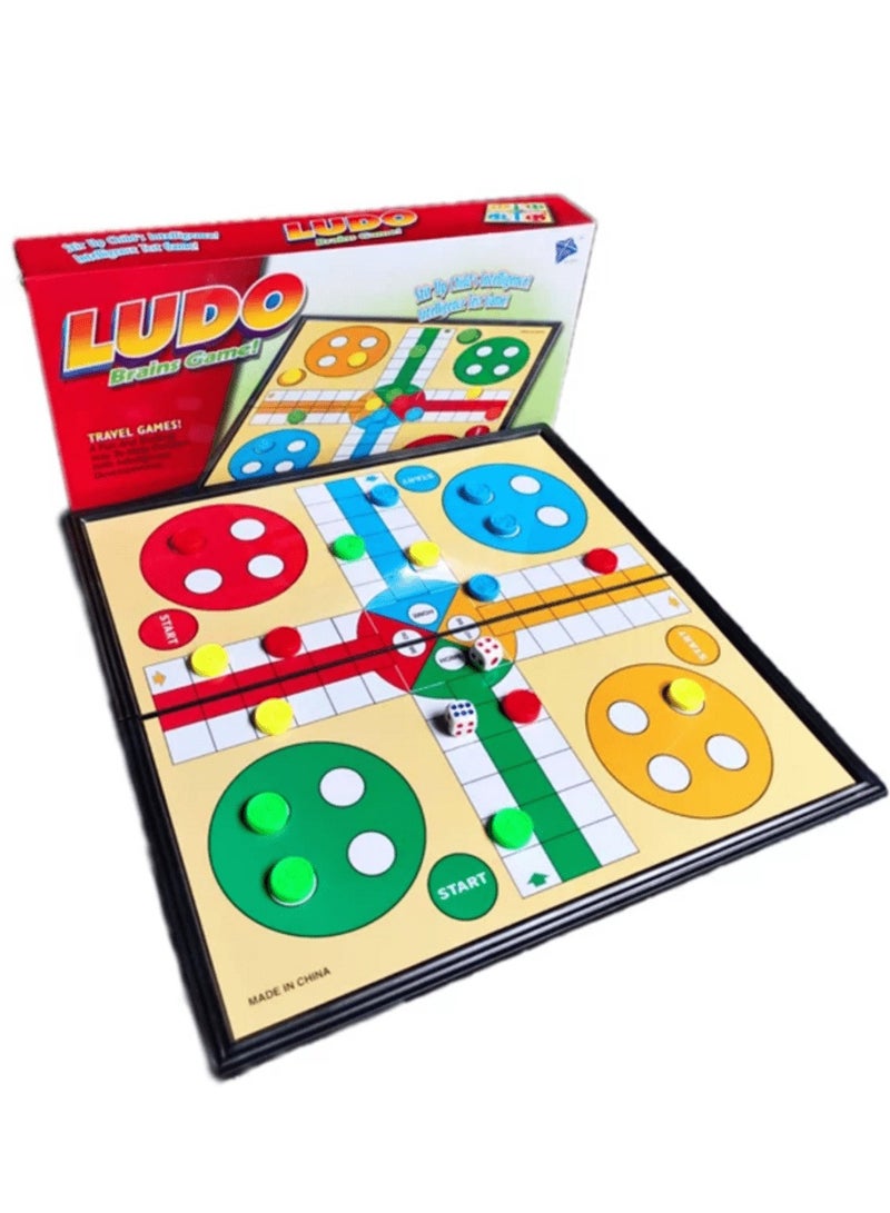 Magnetic Ludo Traditional Board Brain Game For Kids & Adults - Image 1