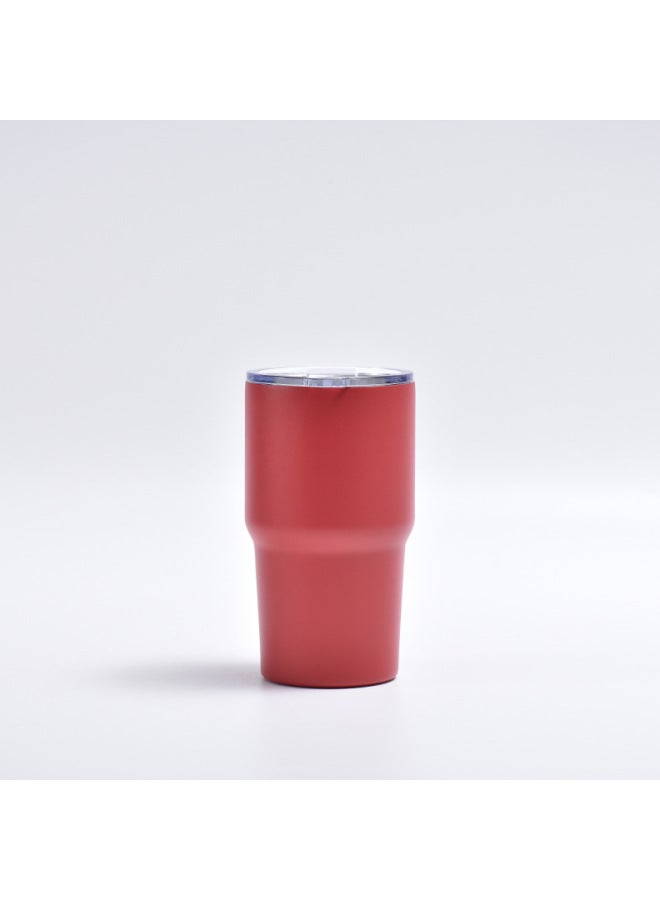 Plastic Spray 20oz Car Cup 304 Stainless Steel Ice Cup Double Outdoor Car Beer Cup