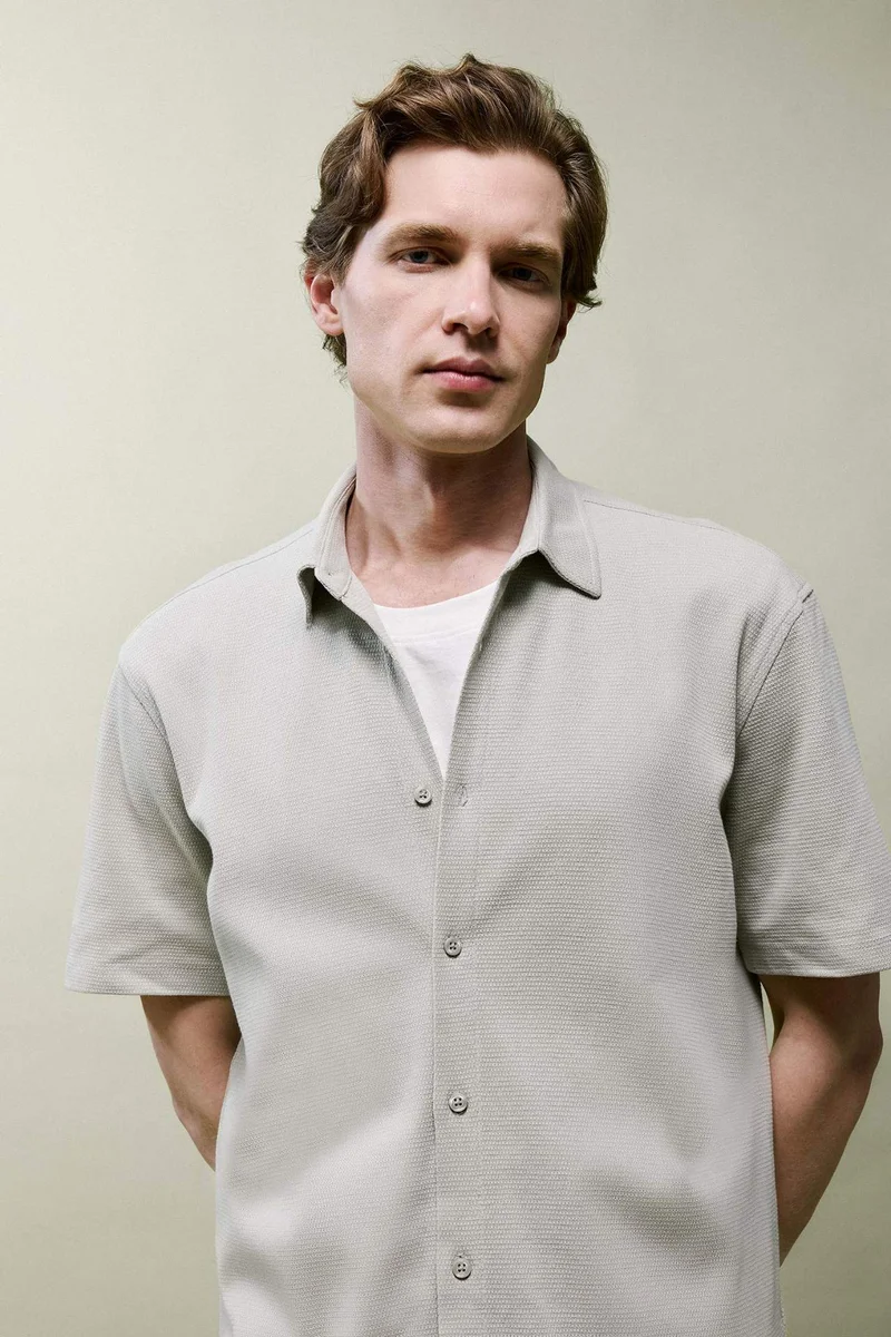 DeFacto Regular Fit Short-Sleeve Polo Shirt