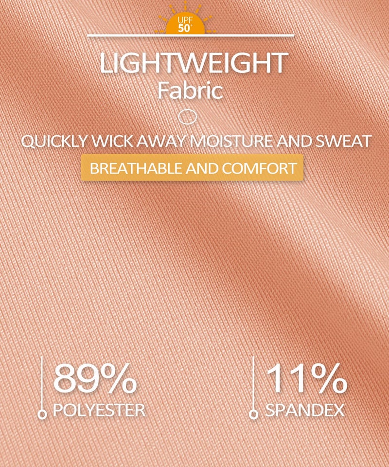 MAGCOMSEN Womens Polo Shirts Dry Fit Running T Shirts Golf Tops Short Sleeve Workout Athletic Performance Apricot S - Image 5