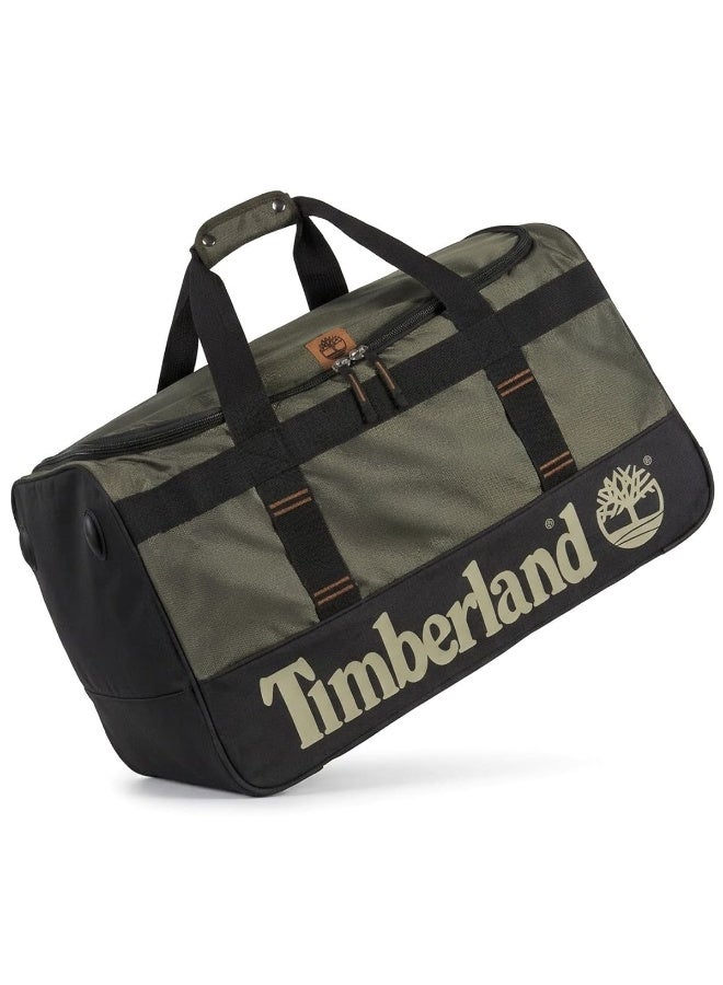 Timber Acoustics Timberland Men’s Duffel Bag – Grape Leaf Green Travel & Gym Holdall Bag - Image 2