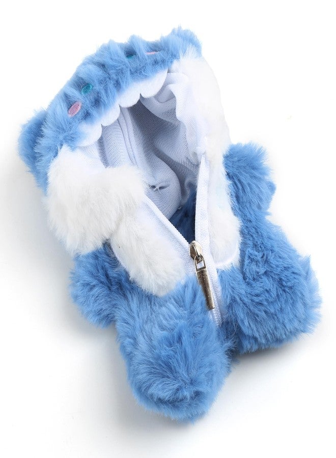 CHICHO Plush Doll Clothes for Labubu - Cute Animal 17cm Doll Clothing, Premium Doll Accessories Clothes for Collectors or Display - Kawaii Dark Blue Shark Costume (No Dolls) - Image 2