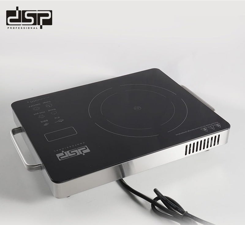 دي اس بي بوتاجاز كهربائي KD5052 محمول 2000 وات يعمل بالأشعة تحت الحمراء مع موقت رقمي لسطح الطاولة - Image 4