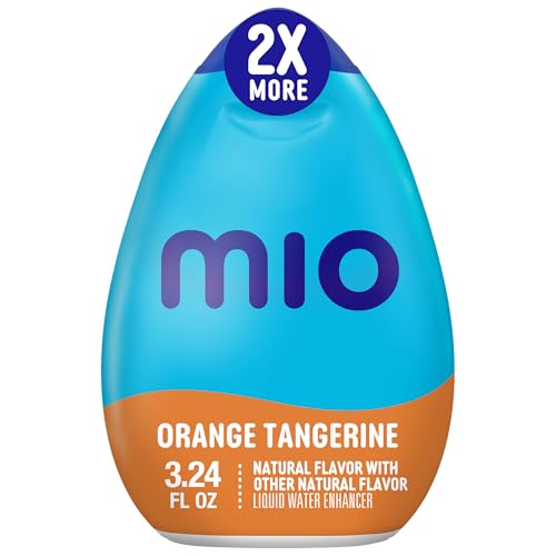 mio Orange Tangerine Flavored with Other Natural Flavor Liquid Water Enhancer, 3.24 fl oz Bottle - Image 1