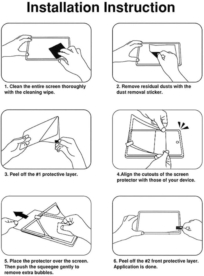 OJOS Screen Protector Compatible with Samsung Galaxy Tab A9+ Plus 11 Inch, Anti-Glare Screen Guard, Drawing, Writing with The Stylus Pen Like on Paper, Matte - Image 2