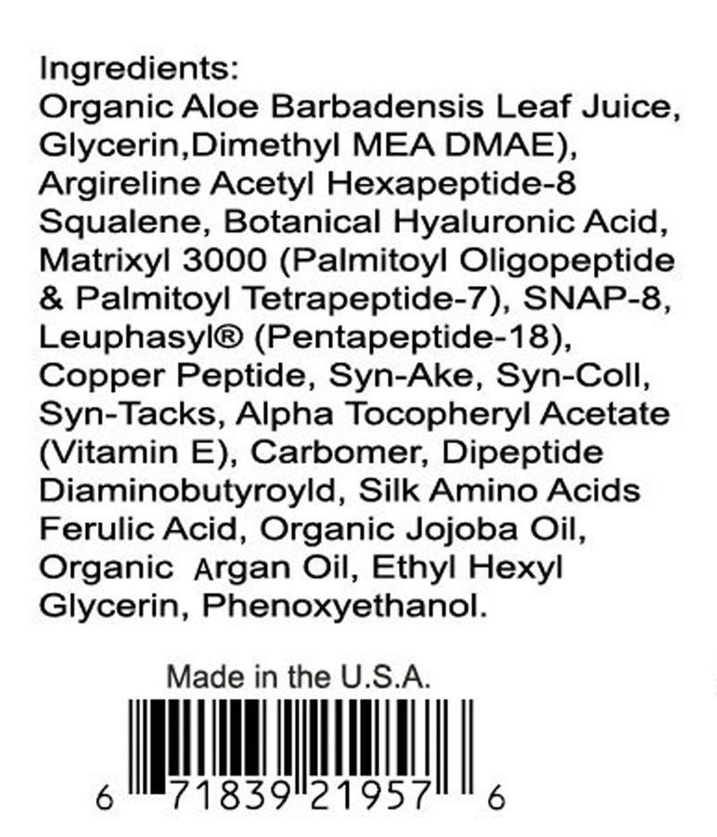 DNA CODE Skin Care Magic Night Serum - No Needle Alternative, 100% Hyaluronic Acid, Peptides, Argan Oil, Vitamin E - Image 4