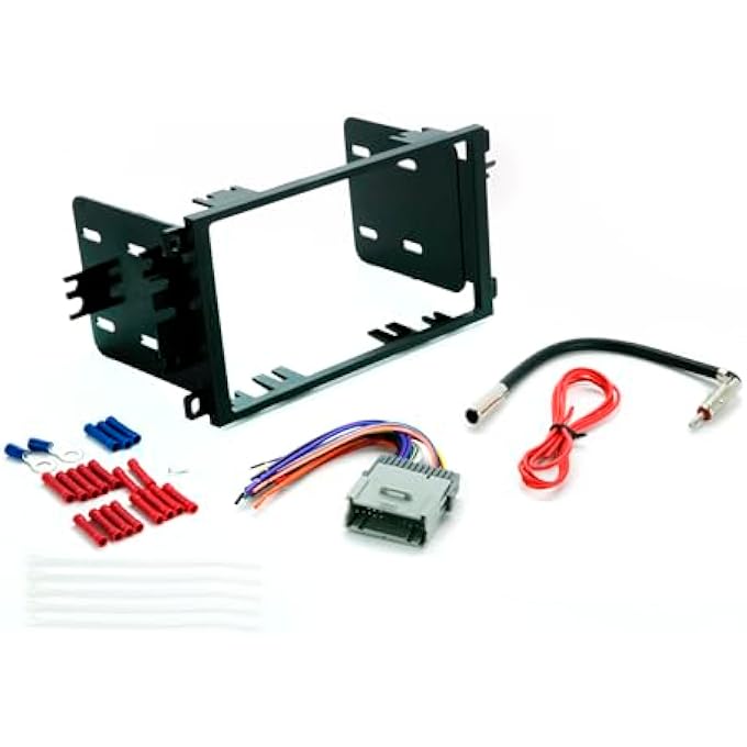 سكوش تثبيت Centric متوافق مع سيارات Gm 200013 المحددة ذات الدين المزدوج حل التثبيت الأساسي الكامل لنظام الاستريو ما بعد البيع - Image 2