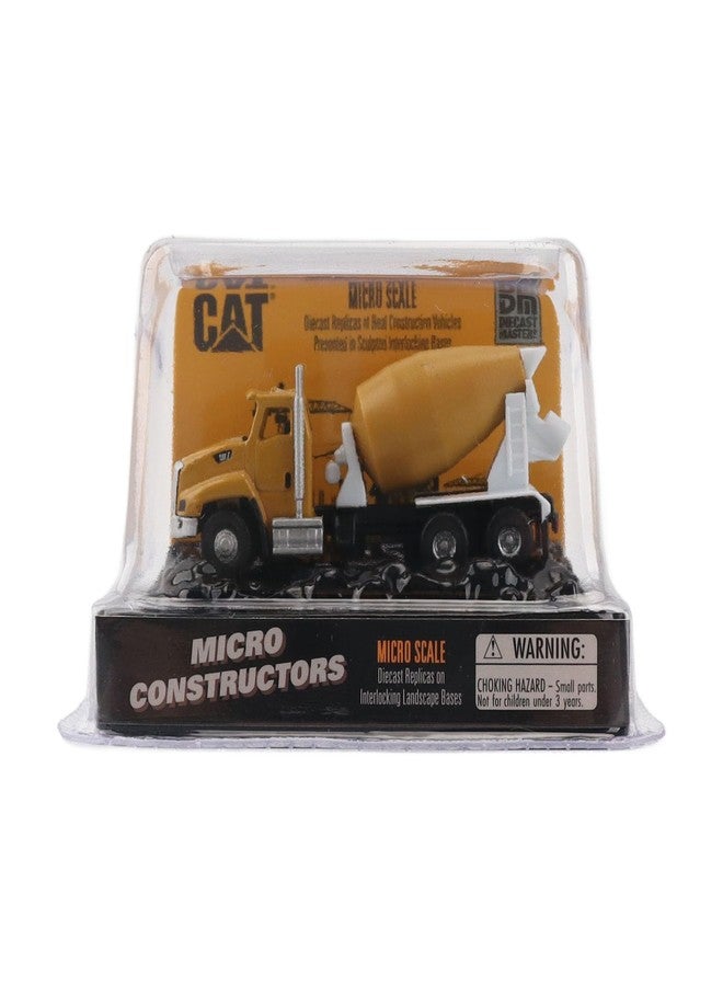 Diecast Masters Caterpillar Toy Replicas - Cat Micro CT660 Concrete Mixer | Model 84521CS - Image 5