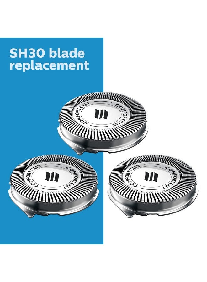 Norelco Genuine Sh30/52 Shaving Heads Compatible With Norelco Shaver Series 1000, 2000, 3000 And 5000X And Rounded - Image 2