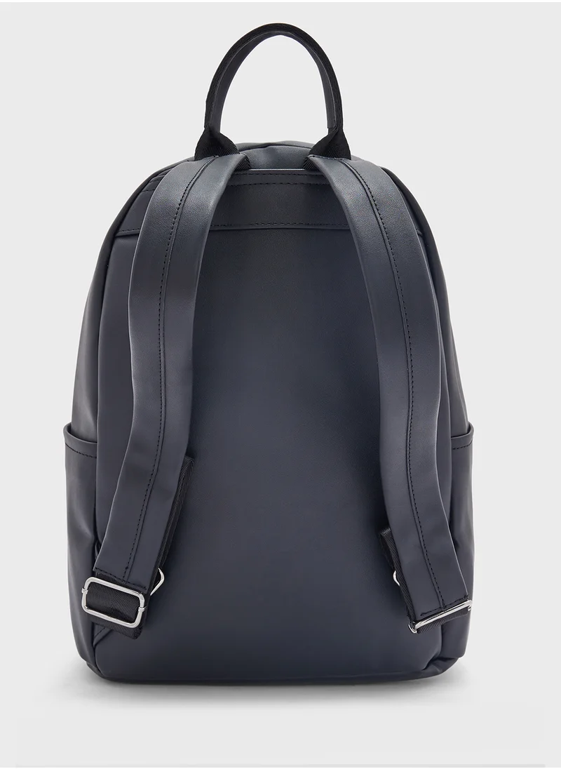Ginger Faux Leather Backpack