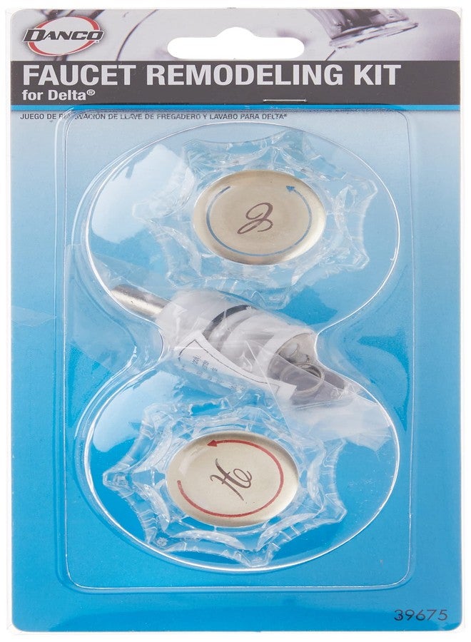 DANCO Complete Faucet Rebuild Trim Kit for Delta Faucets, Acrylic, 1 Kit (39675) - Image 5