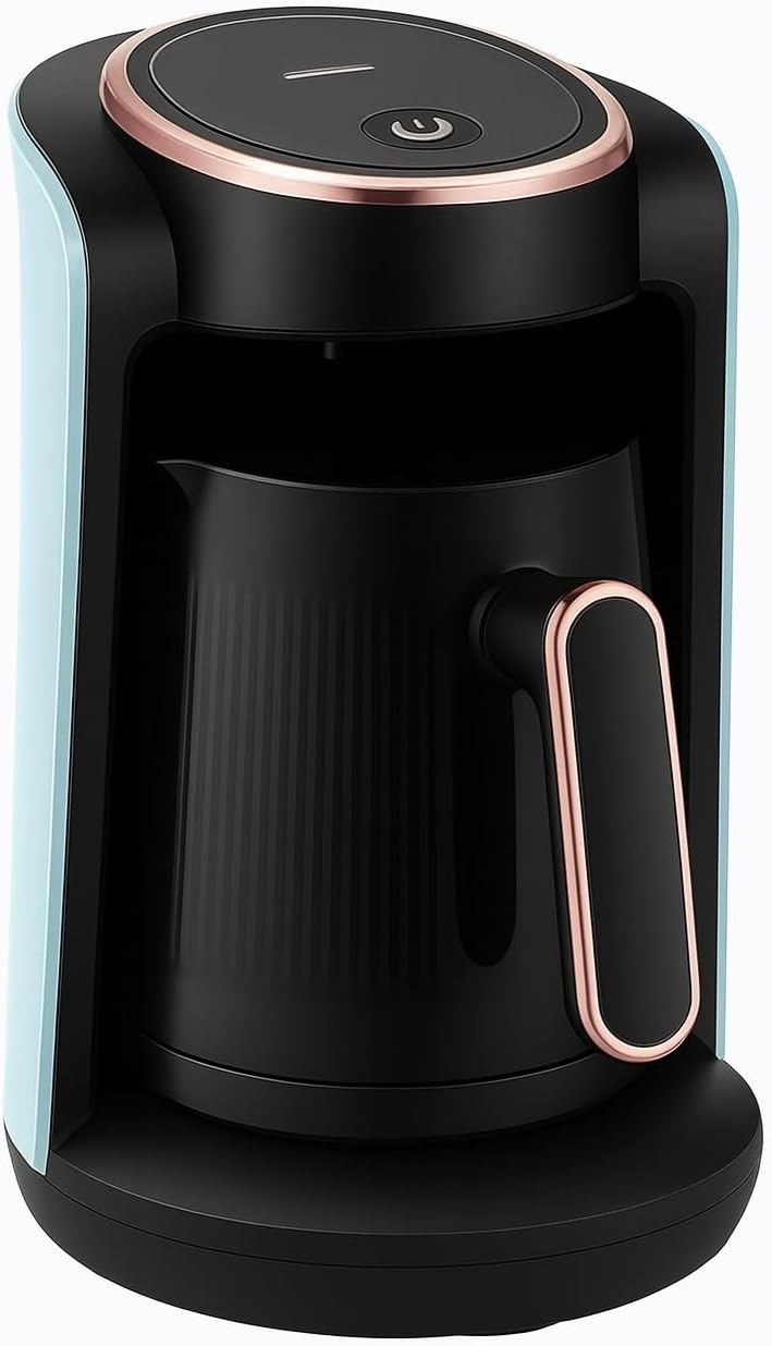 Biki Turkish Coffee Maker, 600W, 0.5L Capacity, Concealed Heating Element, Overheat Protection, Auto Shut-Off, Model OMK7066 | ماكينة قهوة تركية كهربائية - Image 3