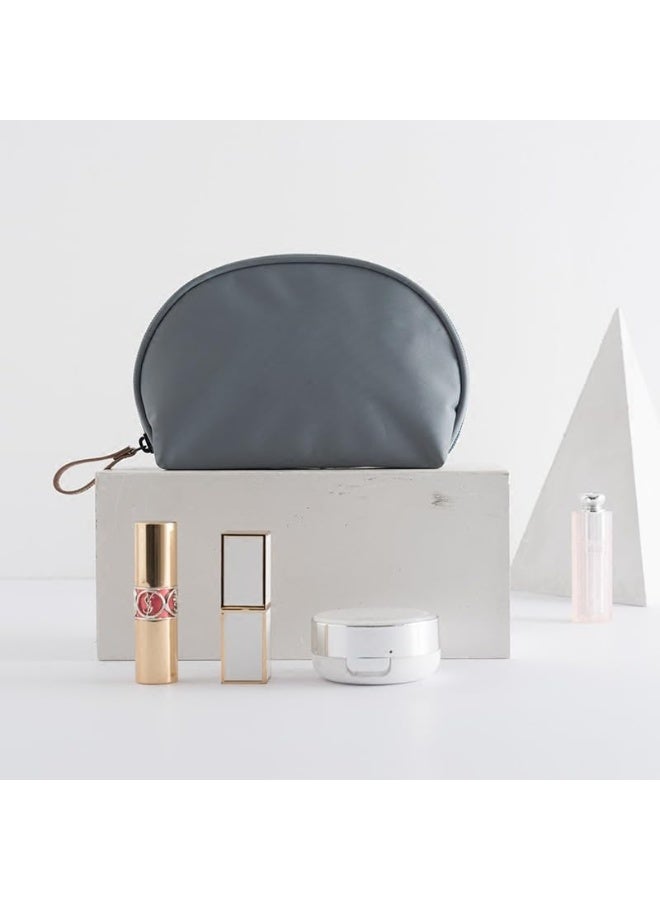 Portable Travel Toiletry Storage Bag, Multifunctional Cosmetic Wash Organizer Bag for Travel Trip, Grey - Image 5