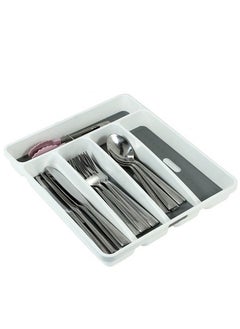 NIBEMINENT Cutlery Tray Grey 33.50x6.50centimeter  - Image 3