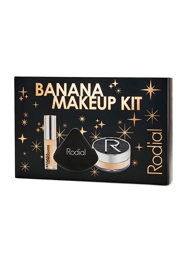 روديال Banana Make Up Edit | Banana-Infused Makeup Essentials Set | Brightening, Smoothing & Setting Products for a Flawless Finish | Gift Set - Image 2