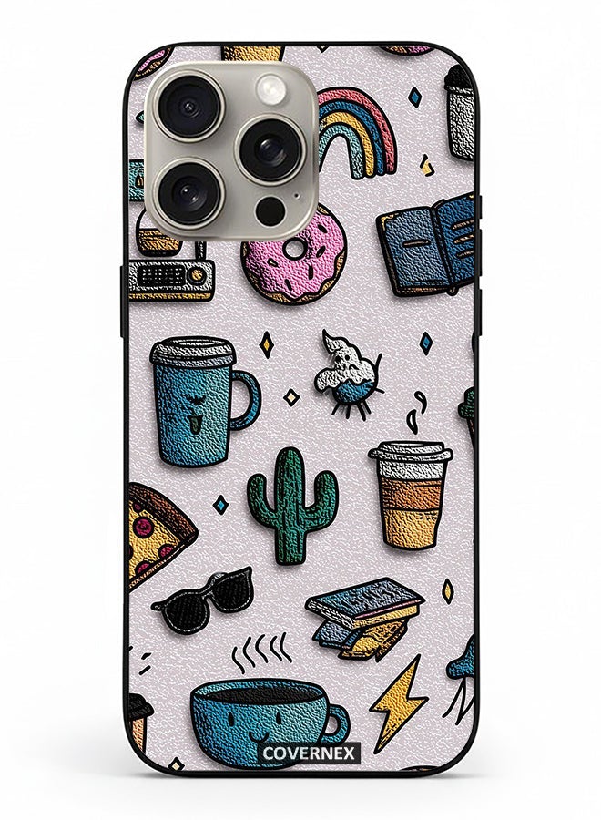 Covernex Apple iPhone 15 Pro Max Protective Case Cover Printed DESIGN_023 - Image 2