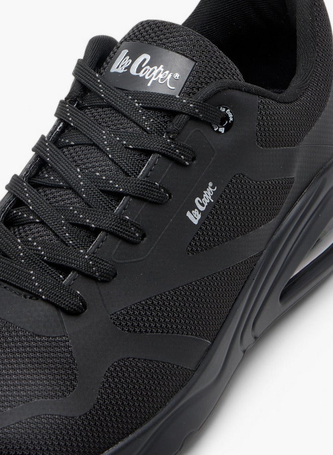 لي كوبر سنيكرز رجالي بألواح وإغلاق برباط  - Image 4