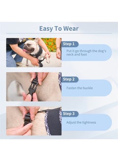 BINGPET Soft Mesh Breathable Pet Vest Harnesses, No Pull & No Choke Dog Harness, Lightweight Adjustable Vest Harness for Small and Medium Dogs  - Image 1