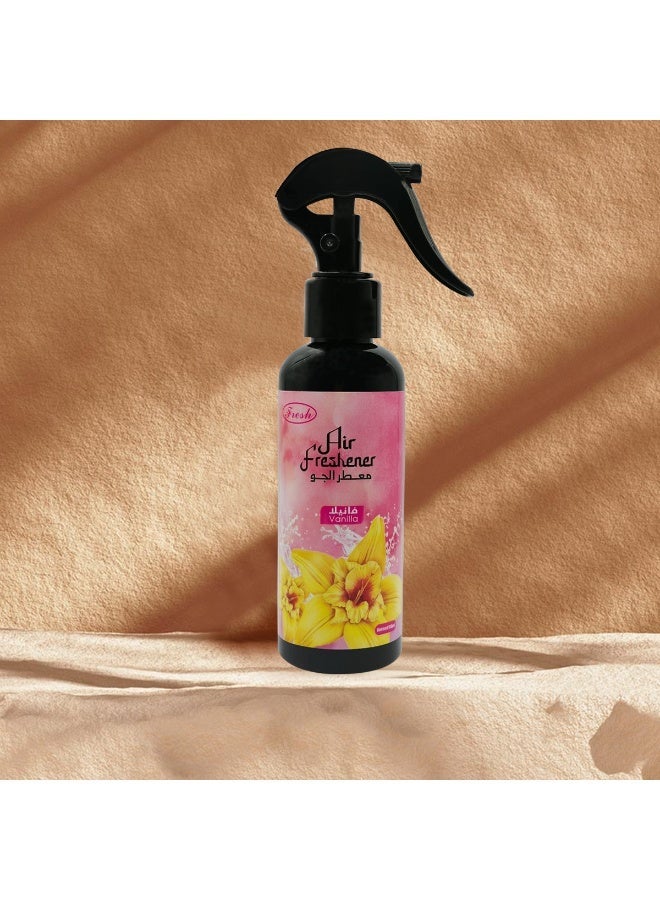 Fresh Vanilla Air Freshener Spray for Car Home Office Room Freshener Long Lasting Fragrance Odour Eliminator Quick Freshening Mist Air Care Spray - Image 3