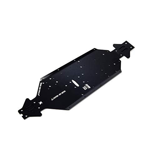 ARRMA شاسيه ألمنيوم ARRMA CNC 7075 T6 SWB أسود EXB ARA320572 - Image 1