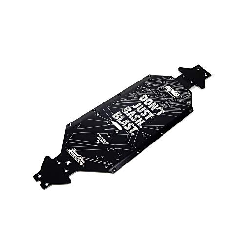 ARRMA شاسيه ألمنيوم ARRMA CNC 7075 T6 SWB أسود EXB ARA320572 - Image 5