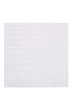 Maestro Maestro 2 Pcs Stripe Hotel Cushion Filler 90 GSM outer fabric, 400 grams with Microfiber filling, Size: 30 x 50, White  - Image 3