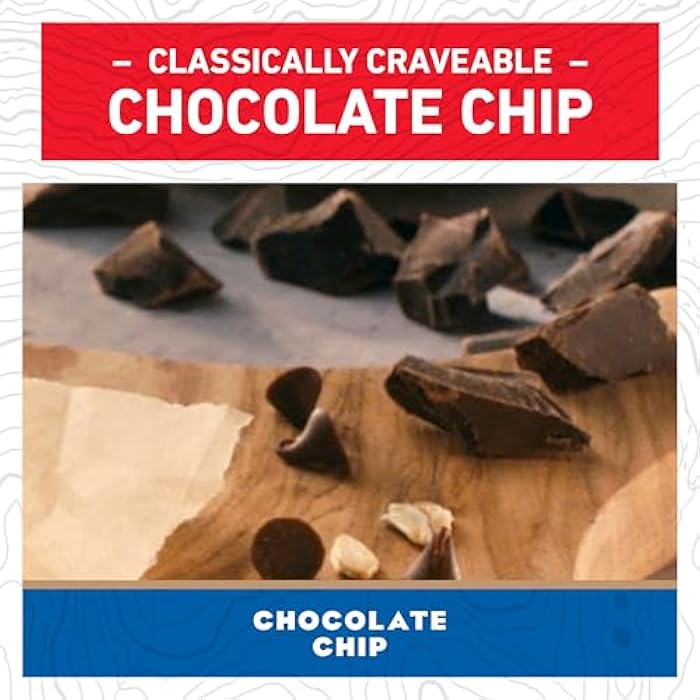 Clif Bar بار كليف - رقائق الشوكولاتة - مصنوع من الشوفان العضوي - 10 جرام بروتين - غير معدّل وراثياً - نباتي - بار الطاقة - 2.4 أونصة (18 عبوة) - Image 5