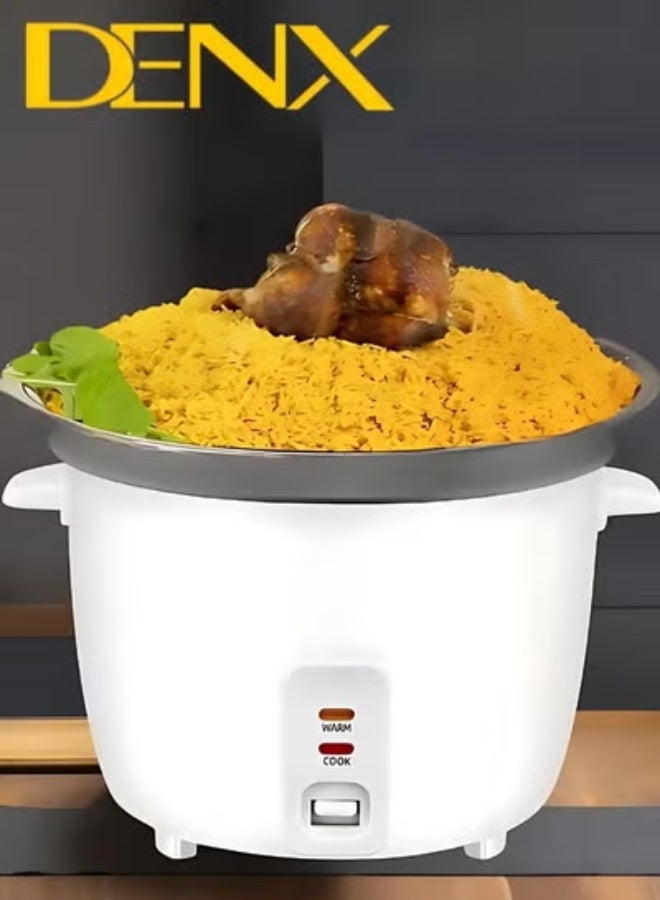 دينكس طنجرة أرز كهربائية ذكية DX2003 – سعة 1.8 لتر، قدرة 700 واط مع وظيفة التبخير - Image 3