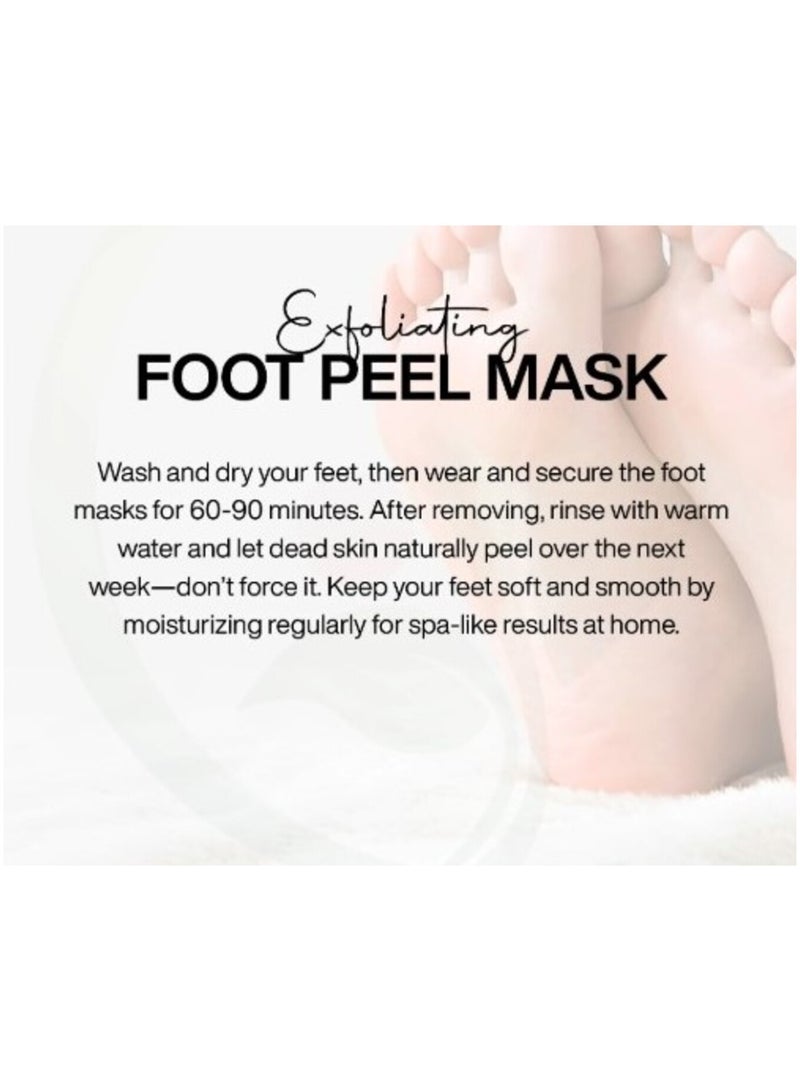PUREDERM Exfoliating Foot Mask 1sheet - Image 3