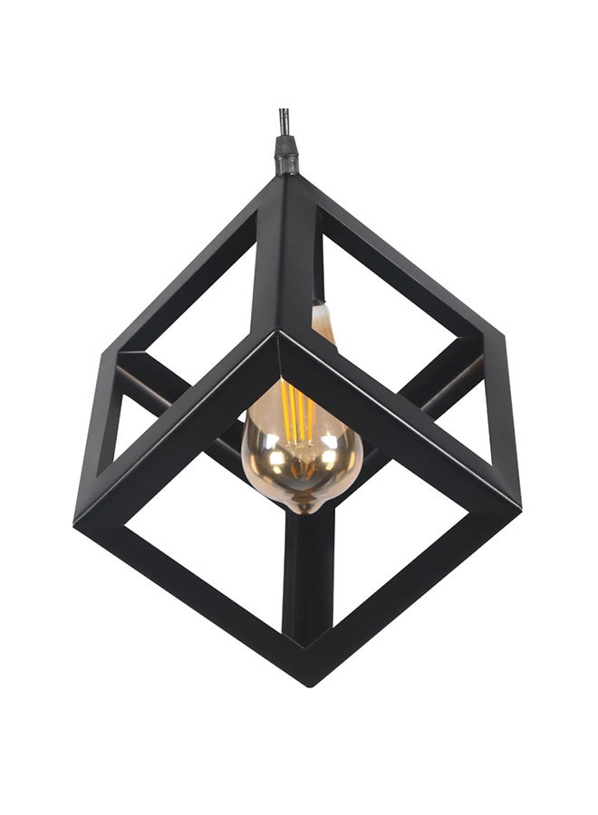 El Rawda Lighting Mandy Ceiling Lamp - Single | modern decorative LED E27 pendant light ceiling lamp hanging | suitable for any room | Color: Black | Size: 70x22 cm - Image 2