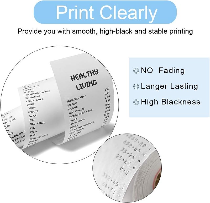 Bigger 12-Pack ERC30 ERC-30 ERC 30 34 38 B/R Compatible Cash Register Ink Ribbon Used for ERC38 NK506 TM-U220 M188B, BTP-M300, GRC-220BR SBR-275 (Black and Red) - Image 4