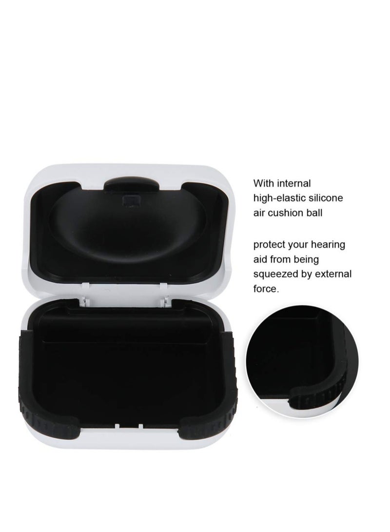 Excefore Hearing Aid Case Hard Portable Protective Storage Case for BTE CIC IIC ITE - Image 2