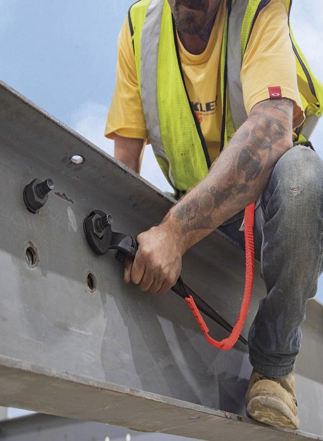 كلاين تولز مفتاح ربط البناء 3214TT من Klein Tools مزود بفتحة ربط، وفتحة اسمية 1-1/4 بوصة، ومسمار 3/4 بوصة لصمولة ثقيلة أمريكية - Image 5