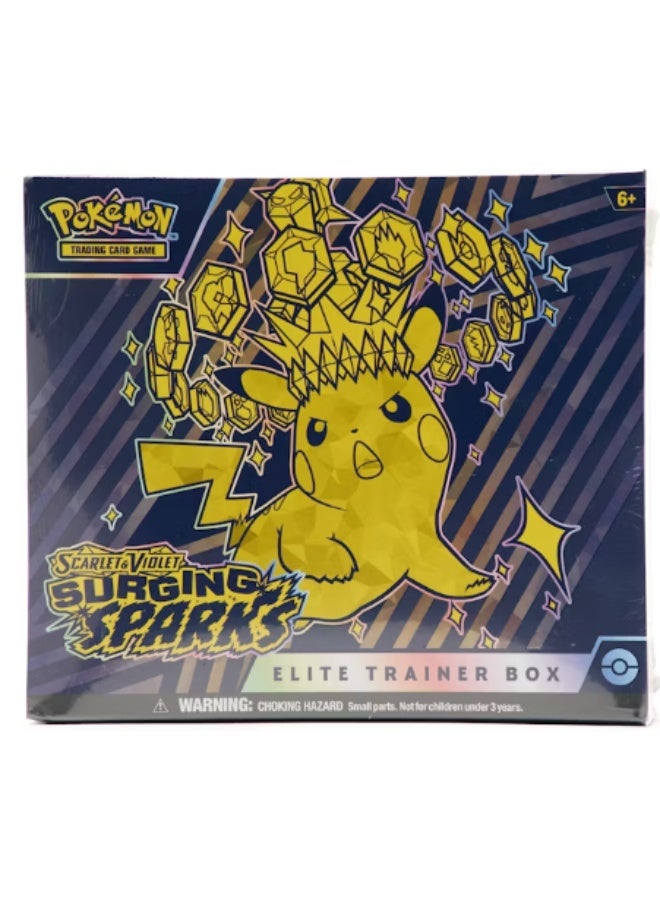 Pokemon SV08 Surging Sparks Elite Trainer Box - Image 1