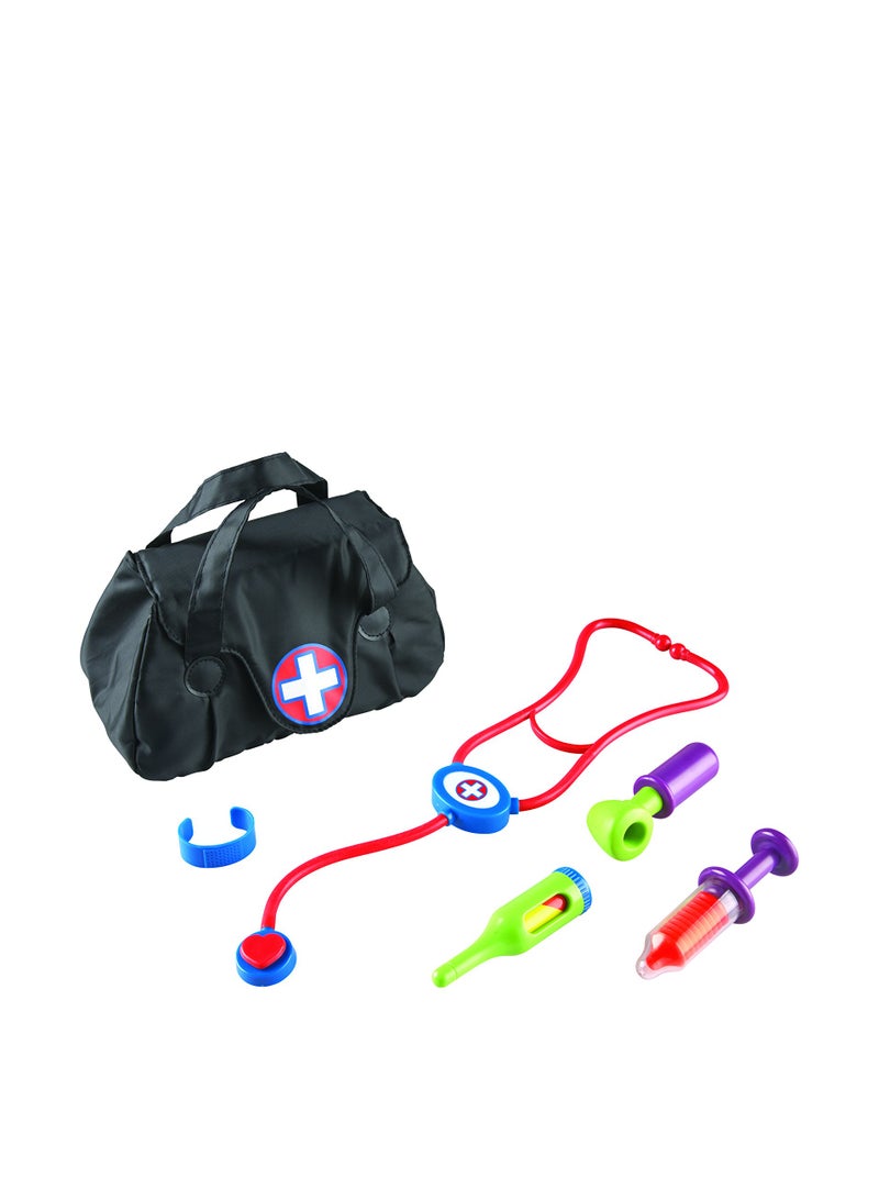 Learning Resources New Sprouts Cure It! Doctor Kit for Kids, Pretend Play Doctor Set, 6 Pieces, Ages 2+ - Image 1