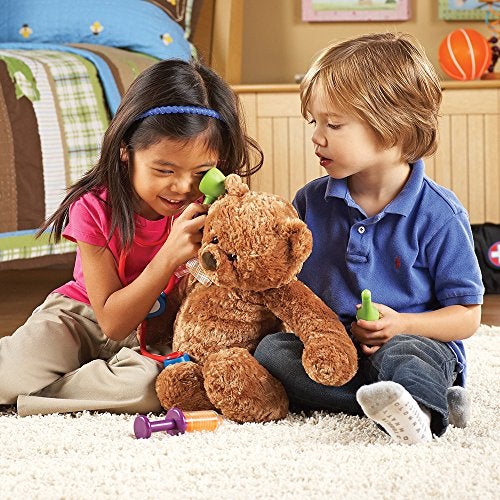 Learning Resources New Sprouts Cure It! Doctor Kit for Kids, Pretend Play Doctor Set, 6 Pieces, Ages 2+ - Image 2
