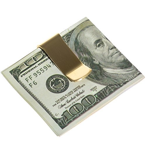 CKLT Money Clip, Cash Clip, Stylish & Functional Wallet, Brass Material, Sleek & Secure Credit Card Holder for Work, School and Daily Life Use - Image 4