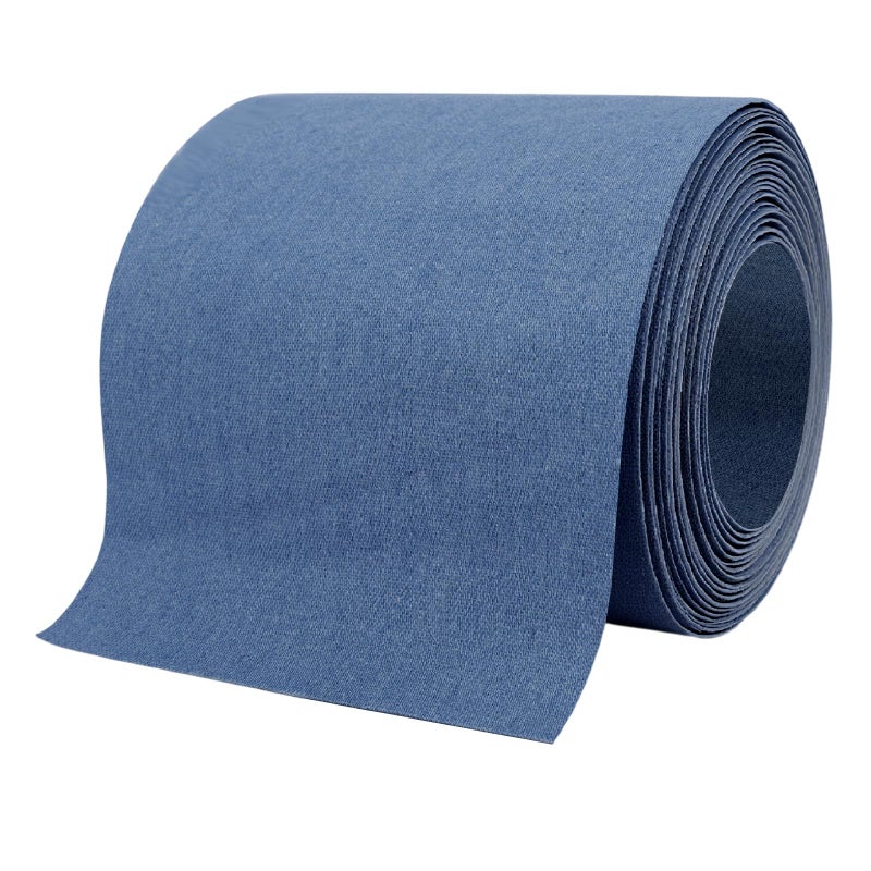 LCEAI Denim Patches for Inside Jeans - Iron On Patches for Jeans - Jeans Patch for Repairing Pant Holes and Covering Imperfections, Large Size, 4 in. x 60 in.Blue - Image 1