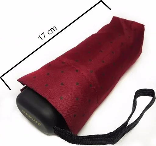 اليفن ماركت Marlux Mini Pocket Women's Umbrella, Claret Red, 17 Cm, Ultra Mini Umbrella