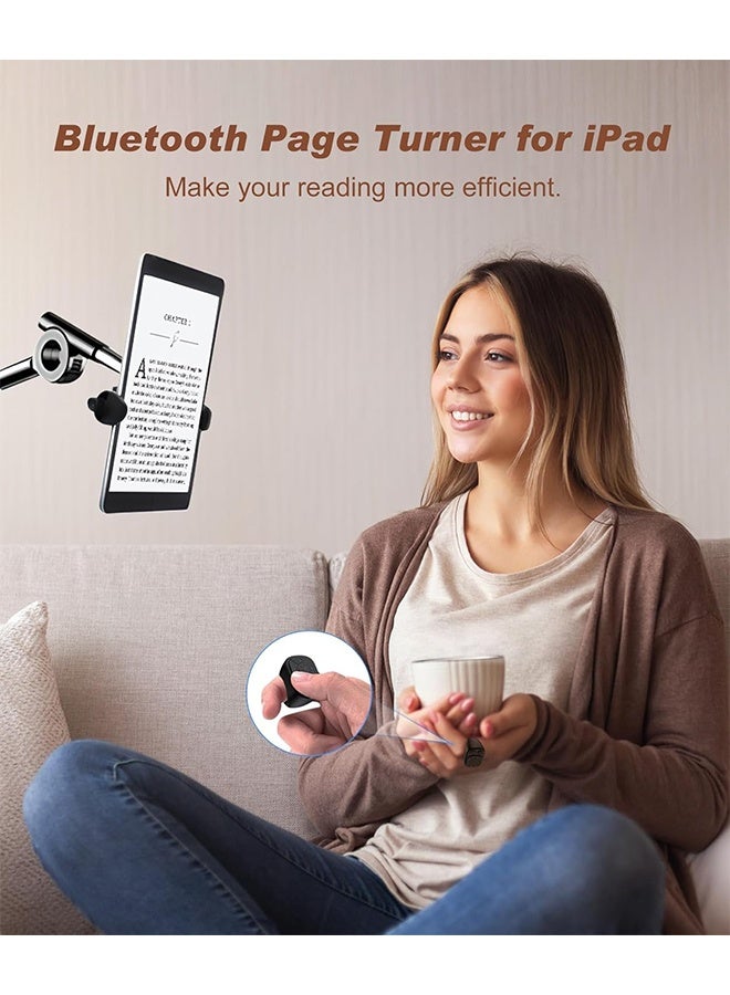 Ocean Wireless TikTok Scrolling Ring - Bluetooth Page Turner & Camera Shutter Remote Compatible for iPhone/Android, Hands-Free Video Control, Music Controller, Selfie Assistant - Image 4