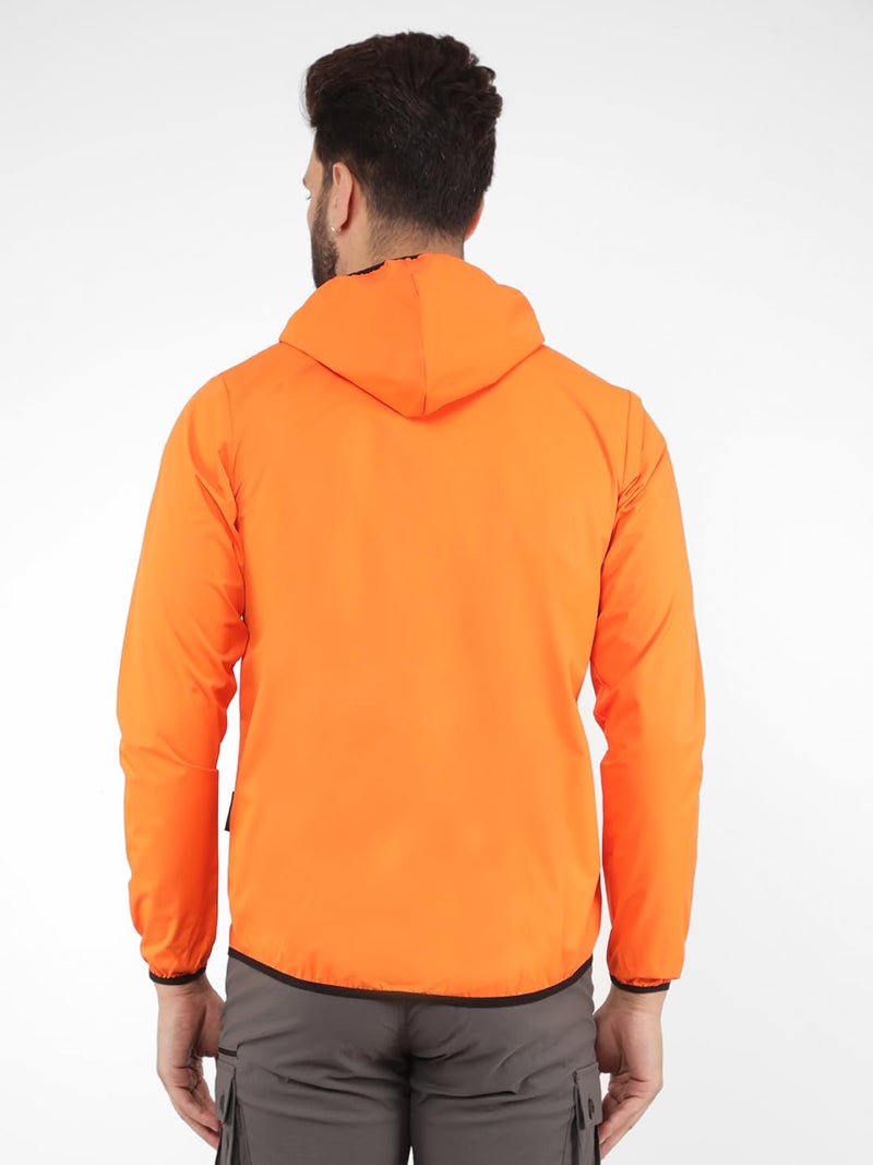 GREENLANDS Men's Hooded Windcheater & Winter Jacket | Water-Resistant, Lightweight Jacket with Zipper Pockets | Wind & Dust Protection (Windcheater UNO) - Image 4