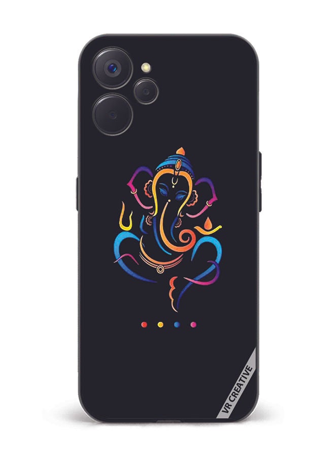 VR CREATIVE Protective Case Cover For Realme 10 5G Ganesh Ji Design Multicolour - Image 1