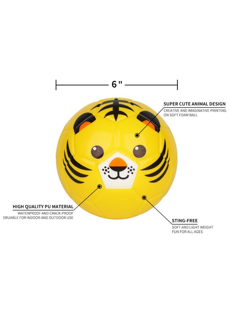 Anna Parent-Child Interactive Soft Foam Bouncy Soccer Ball Sports Toy - Image 2