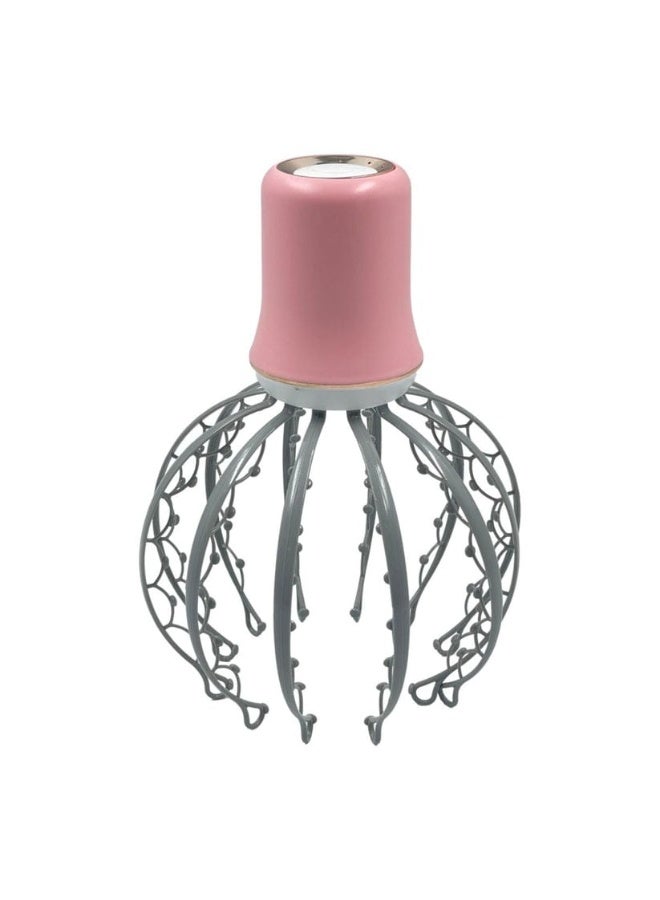 Electric Head Massager Scalp Massage Device – Wireless Battery Operated Octopus Head Scratcher for Stress Relief, Relaxation and Hair Scalp Stimulation - Image 1